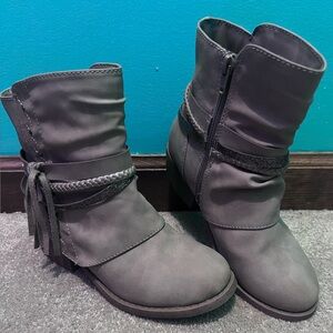 EUC!! Girl’s Jellypop Brand “Fern” Boots Size 2
